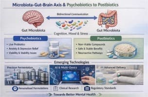 Engineering Gut–Brain Therapeutics: Advances in Psychobiotics and Postbiotic Technologies - ScienceDirect