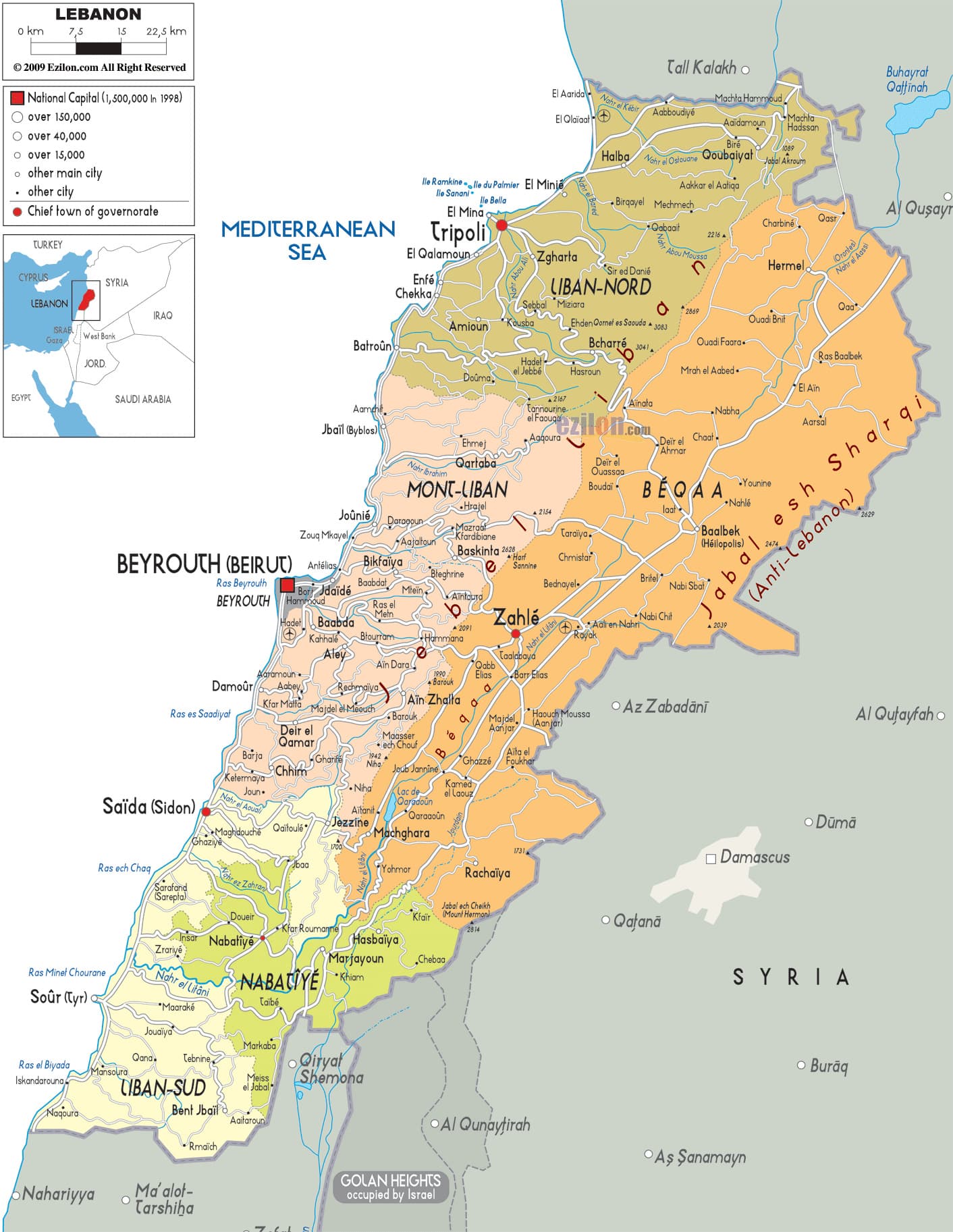 Israel and Lebanon: 78 years of conflict