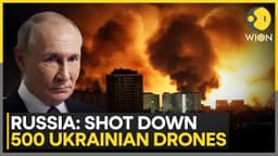 Russia-Ukraine War: Russia Deployed '2,200 Attack Drones, 1700+ Guided Aerial Bombs' | WION