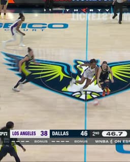 @LASparks: Applying pressure on defense &amp; turning it into buckets. 

@iamArielAtkins x @WNBA https://t.co/m...