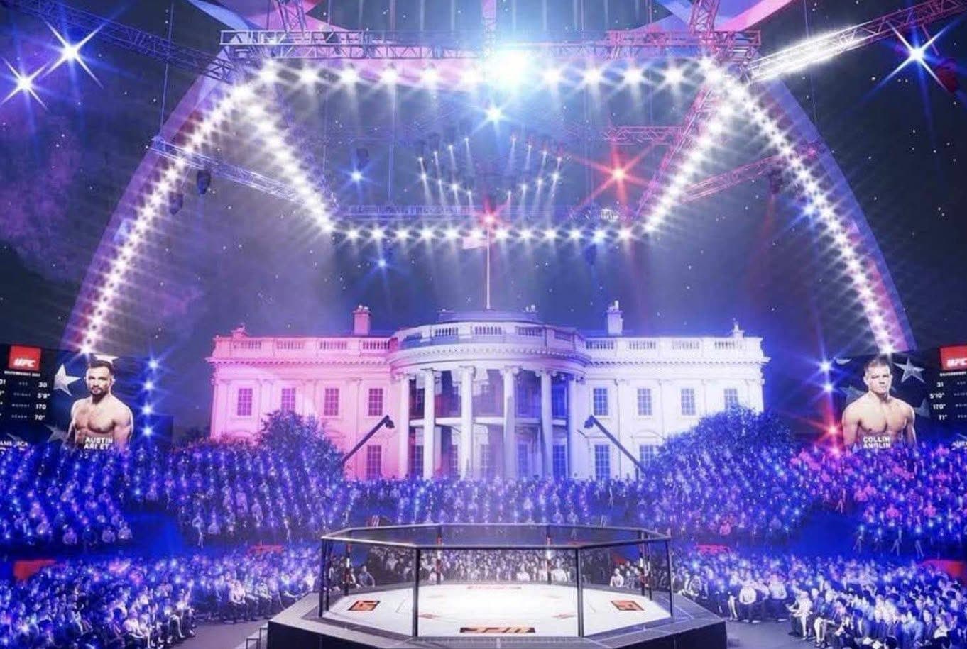 The plot against UFC 250 at the White House
