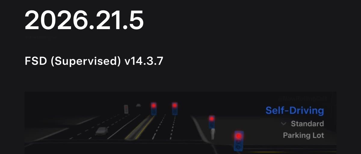 FSD V14.3.7 Wave 2 Is Rolling Out: Check If Your AI4 ...