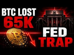 Bitcoin Lost 65K — The Fed Trap Is Here