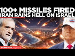 BREAKING: Iran Fires 200 Rockets, 100+ Missiles At Israel, Sparks Regional War Fears | US-Iran War