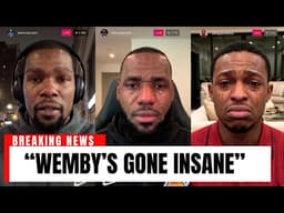 Every NBA Star’s Brutal Reaction To Wembanyama’s Injury Reveals A Dark Truth