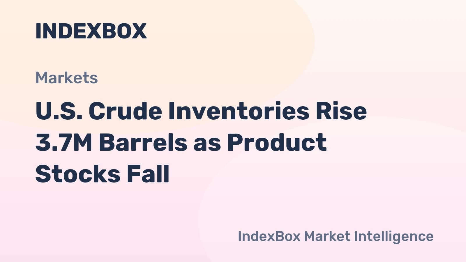 Weekly U.S. Oil Report: Crude Build, SPR Draw, Steady Production - News and Statistics - IndexBox