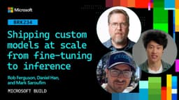 Shipping custom models at scale from fine-tuning to inference ...