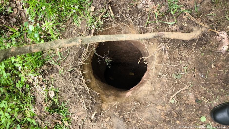 Latvia discovers new tunnel at border with Belarus