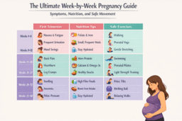 The Ultimate Week-by-Week Pregnancy Guide: Symptoms, Nutrition, and Safe Movement - Parenting Tips, Pregnancy & Baby Care Guide for Moms