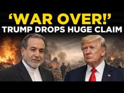 TRUMP IRAN ANNOUNCEMENT LIVE | Trump Claims Iran War Is Over As Tensions Continue Across Middle East