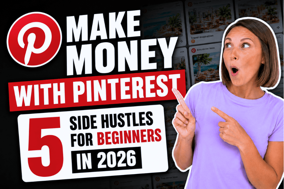 5 Pinterest Side Hustles That Actually Make Money in 2026