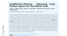 LongHorizon-Harness: Advancing Long-Horizon Agents for Real-World Tasks