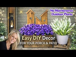 DIY Patio & Porch Decor Ideas That Look High-End (But Are Cheap!)