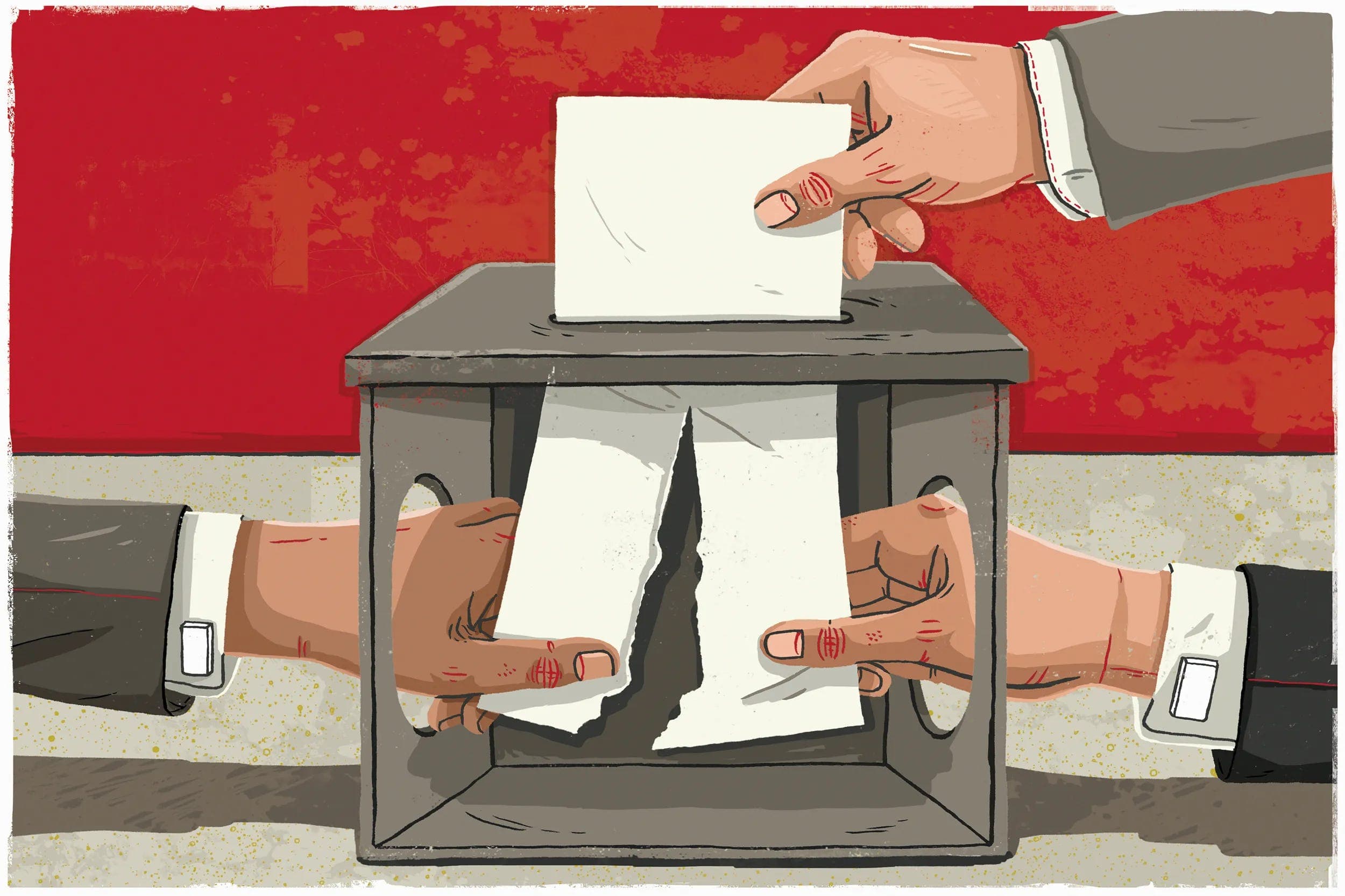 What It's Like Convincing a State Senator to Take Election Security Seriously.