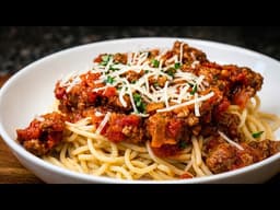 Quick and Easy Spaghetti Bolognese - Family Favourite!