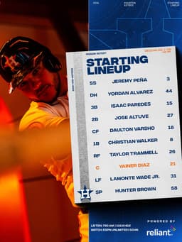 @astros: Let’s roll.

⚾: 1:10PM
🏟 : Closed
📺: ESPN Unlimited (HOU blackout) &amp; @SpaceCityHN 
🎙: @SportsTal...