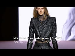 Malne Fall-Winter 2026 Fashion Show | Mercedes-Benz Fashion Week Madrid