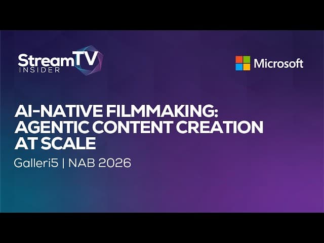 Big-tech AI infra + NAB VP/post tools