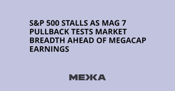 S&P 500 stalls as Mag 7 pullback tests market breadth ...