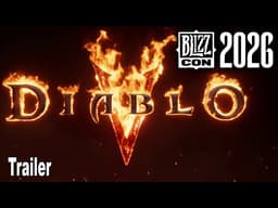 Diablo 5 Reveal Trailer | BlizzCon 2026