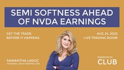 Semi Softness Ahead Of NVDA Earnings
