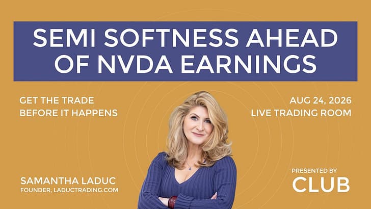 Semi Softness Ahead Of NVDA Earnings