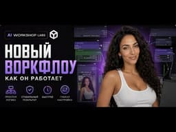 Новый Workflow в ComfyUI: Замена Персонажа и Анимация Видео
