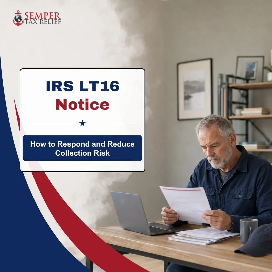 IRS LT16 Notice: How to Respond and Avoid a Levy