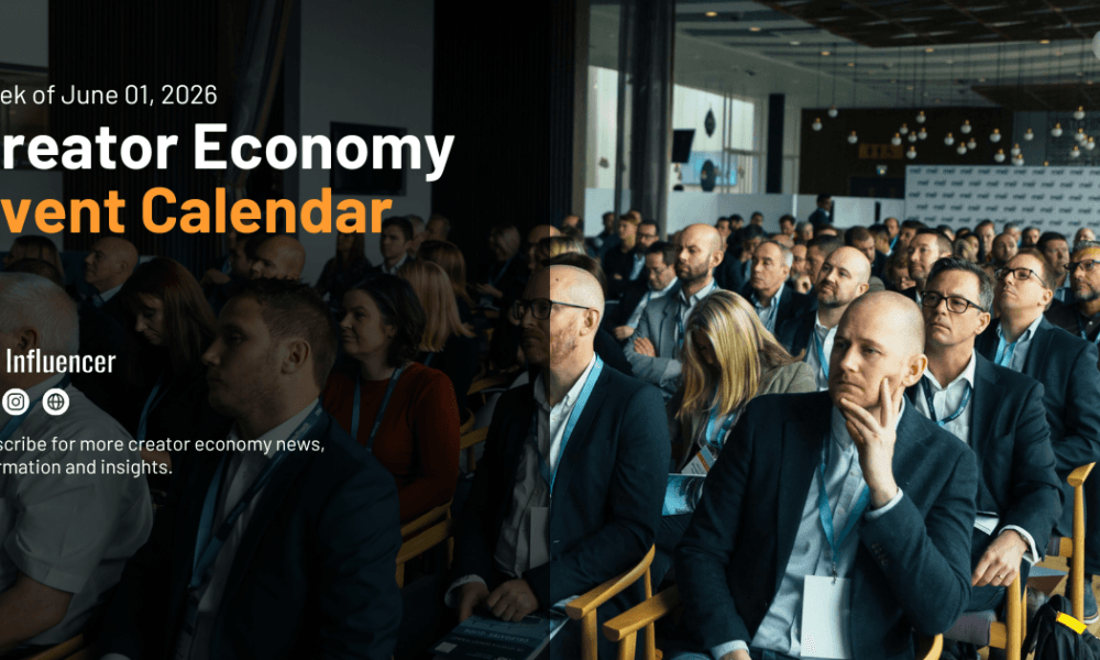 Creator Economy Event Calendar – June 1, 2026 – MAD//Fest, Open Sauce, Affiliate World Europe, and More