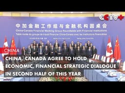China, Canada Agree to Hold Economic, Financial Strategic Dialogue in Second Half of This Year