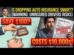 Thinking About Dropping Auto Insurance to Save Money? Watch This First
