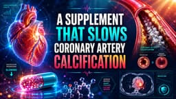 A Supplement That Slows Coronary Artery Calcification.