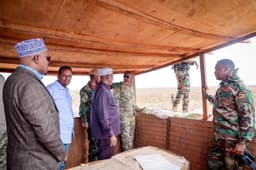 Federal Column Leaves Baledogle for Buurhakaba on a ...