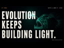 Why Evolution Keeps Reinventing Bioluminescence in Complete Darkness