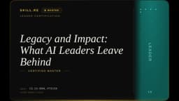 Leader: Legacy and Impact: What AI Leaders Leave Behind