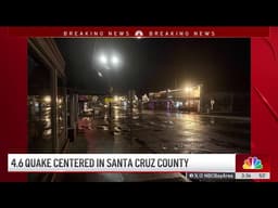 Berkeley seismologist weighs in on Santa Cruz County quake