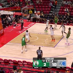 @celtics: Milos starting off hot 🔥 https://t.co/dH0BzE35PL