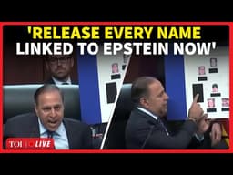 'Every Name Out NOW!’: U.S. Congressman Drops Epstein Client List BOMBSHELL | WATCH