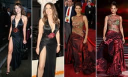 Re-wearing decades-old dresses decades later has become the ultimate humble brag for stars