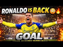 Ronaldo is BACK 😳 | Goal After Injury Return 💥Al Nassr vs AL Najma