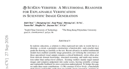 SciGen-Verifier: A Multimodal Reasoner for Explainable Verification in Scientific Image Generation