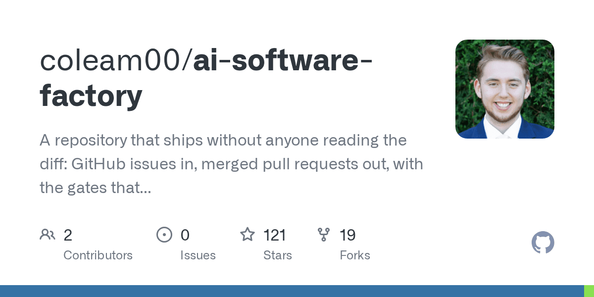 coleam00/ai-software-factory - GitHub