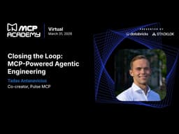Closing the Agentic Loop  Enhancing Software Engineering with MCP