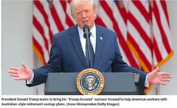 President Trump Looking 'Very Strongly' At Australia-Style Retirement System: 'Taking that, making it sharper'