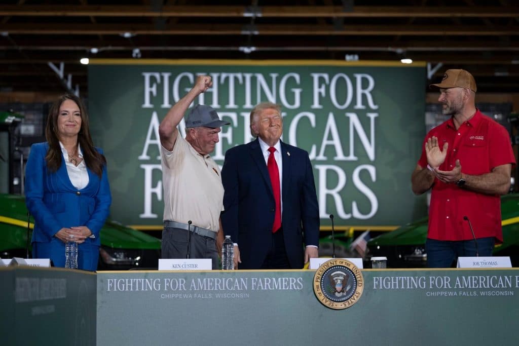 Trump campaigns in Wisconsin