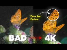 This AI Fixes BAD Video Footage INSTANTLY (Blurry to 4K!)