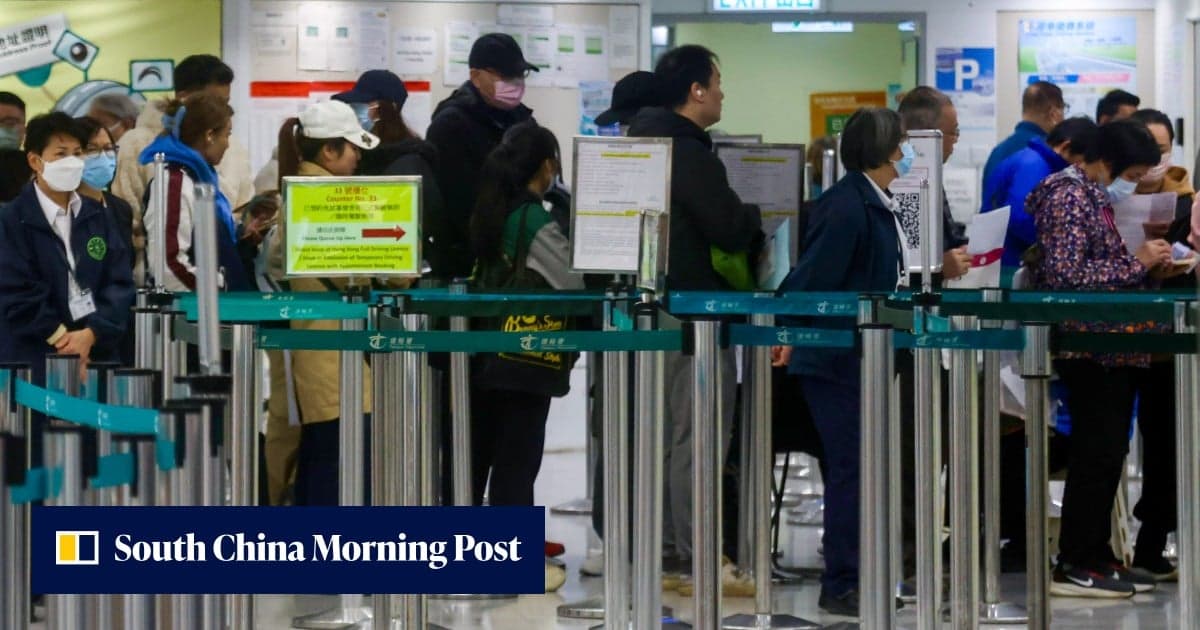 Hong Kong drivers to renew vehicle licences in 1 day ...