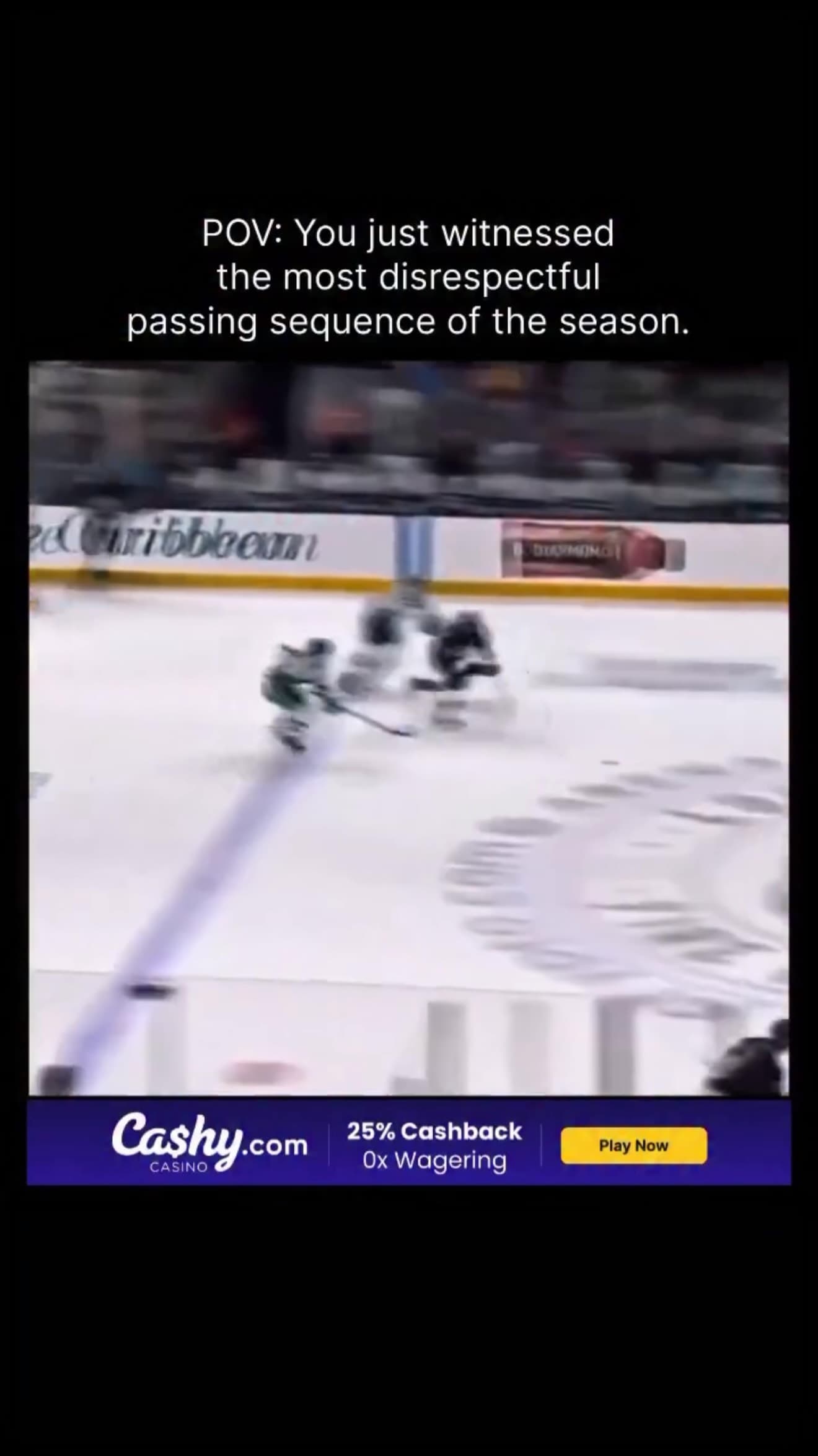 Los Angeles Kings showcase a highlight-reel passing sequence