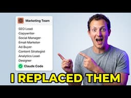 I Replaced an 8-Person Marketing Team With Claude Code (full tutorial)