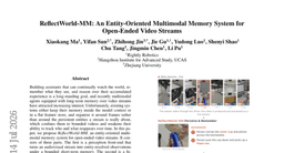 ReflectWorld-MM: An Entity-Oriented Multimodal Memory System for Open-Ended Video Streams
